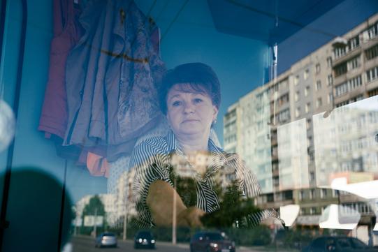 Водійка в сумському тролейбусі