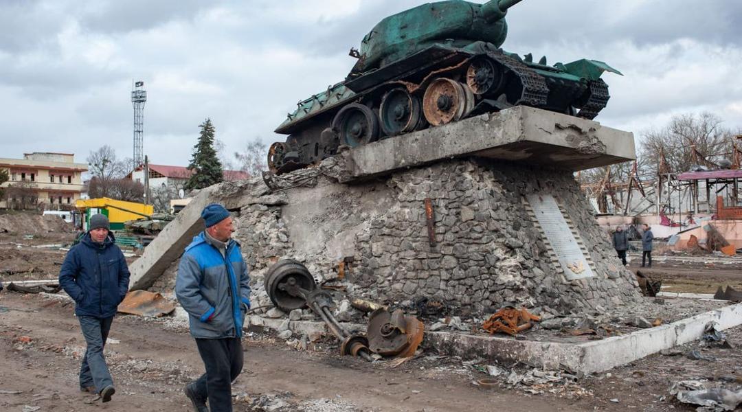Танк Т-34 у Тростянці