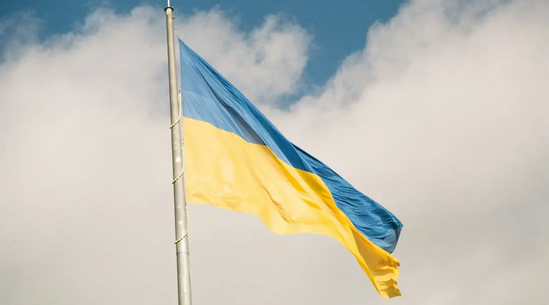 Прапор України в Сумах на День Незалежності