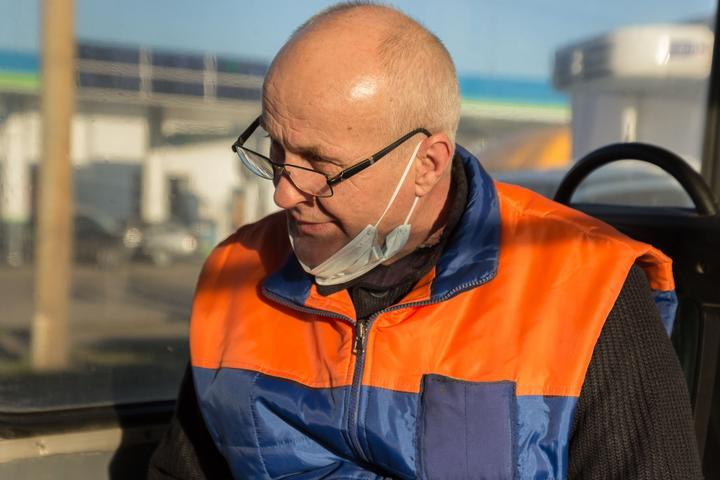 Сергій Сакович, кондуктор із Сум