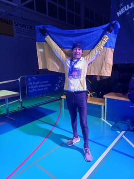 Сергій Панченко на новорічному марафоні