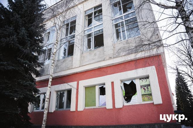 Пошкоджений будинок у Сумах