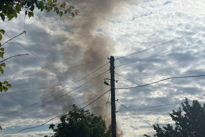 dym pislya obstrylu sum Дим після обстрілу Сум