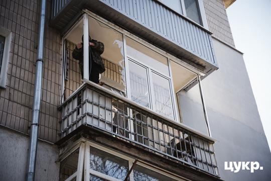 poshkodzhenyyy budynok vnaslidok ataky na sumy Пошкоджений будинок внаслідок атаки на Суми