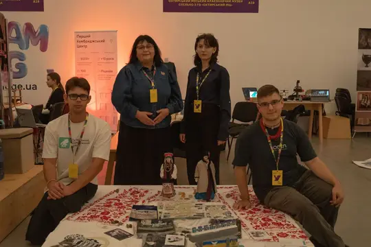 Команда охтирців на київському фестивалі Різні Разом