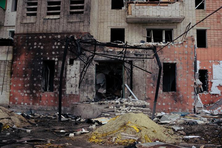 Наслідки обстрілу Сум 1 листопада. Фото: Цукр photo 2024 11 02 15 29 43
