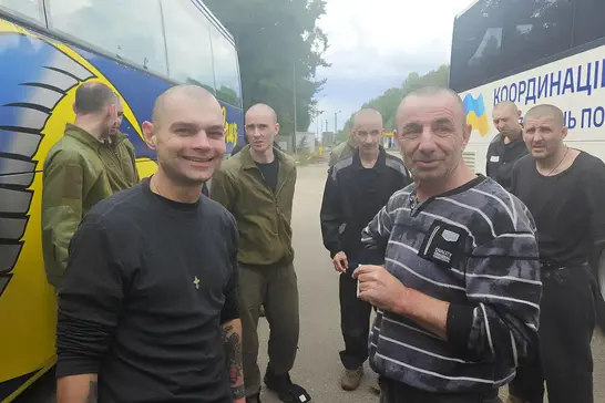Українські полонені, яких повернули 24 серпня