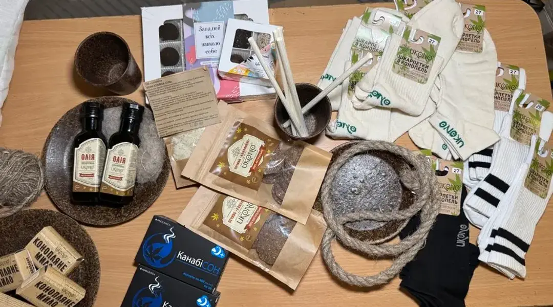 viroby z konoply вироби з конопель на фестивалі коноплярства на Сумщині