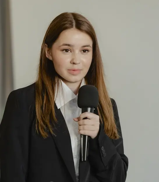 Анна Корнієнко презентує свій проєкт