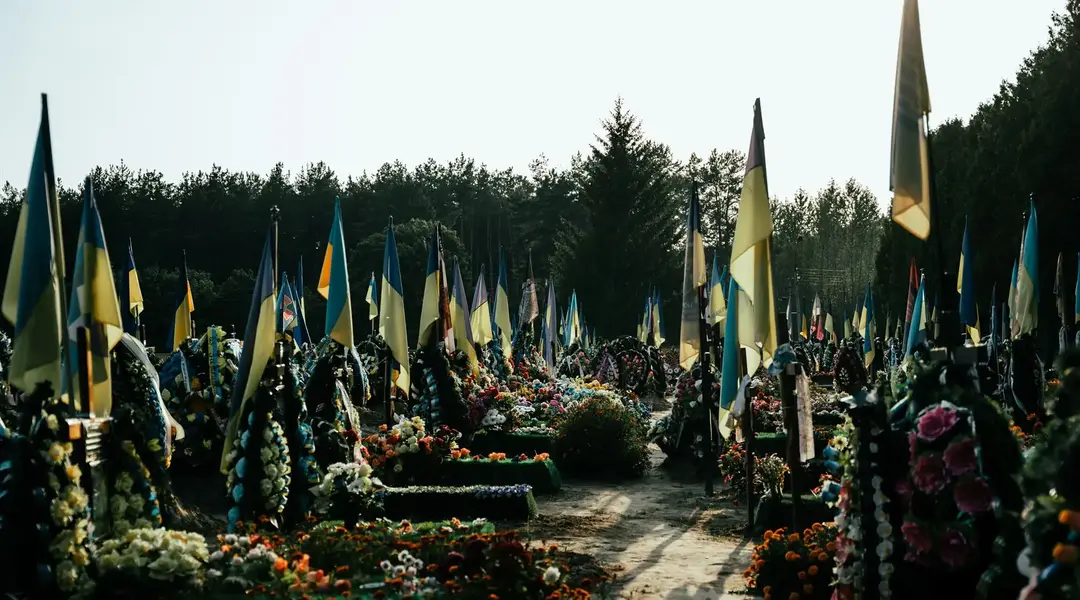 Будівництво на Баранівському кладовищі в Сумах