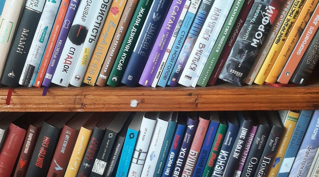 knyhy v silskiy bibliotetsi