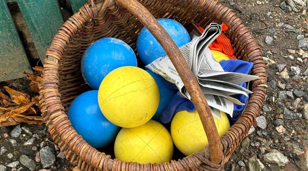 М'ячі для гри в італійське бочче