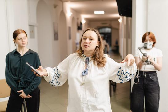 Хореотерапевтка Тетяна Повалій