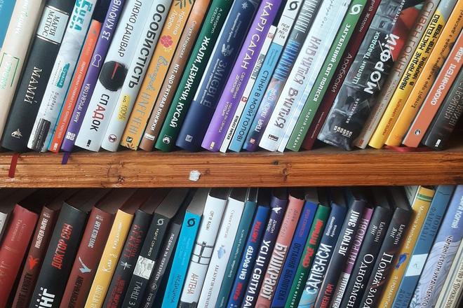 knyhy v silskiy bibliotetsi