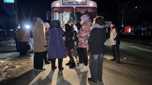 Сумські протестувальники проти відключень світла