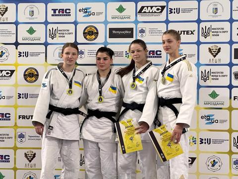 Переможці турніру з дзюдо серед студентів