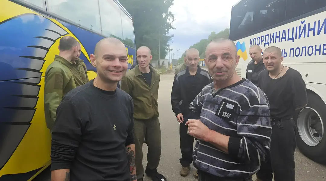 ukrayinsʹki viysʹkovopoloneni vdoma Українські полонені, яких повернули 24 серпня