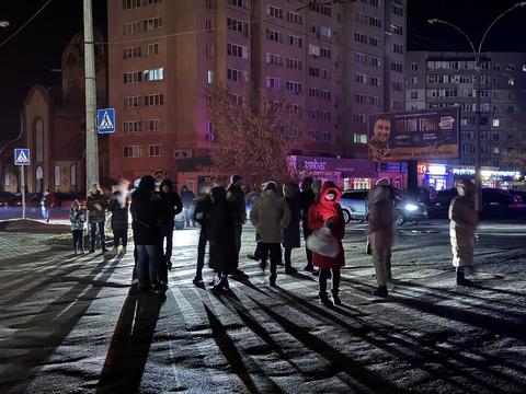 У Сумах протест проти вимкнення світла
