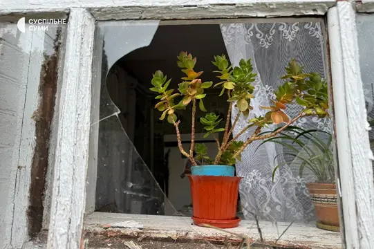 poshkodzhennya rszv obstril sumy 3 Обстріл Сум із РСЗВ. Пошкоджене вікно
