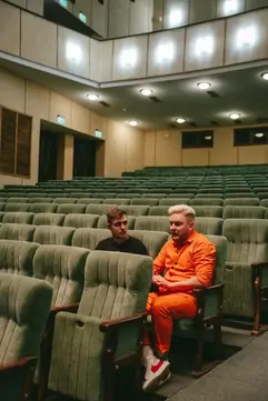 dyrektor teatru v zali Директор Сумського театру імені Щепкіна в залі