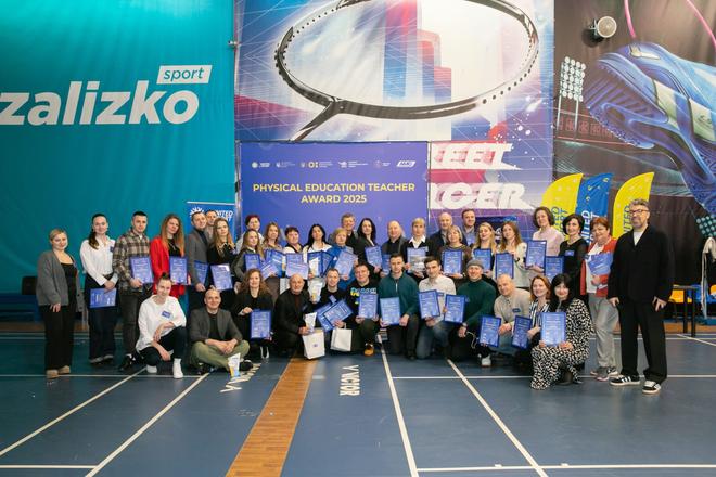 фіналісти премії для вчителів фізкультури
