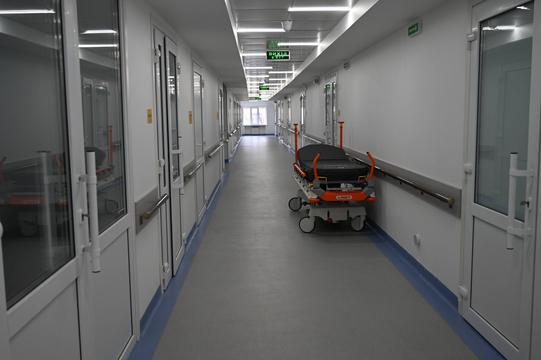 Новий коридор в онкоцентрі в Сумах