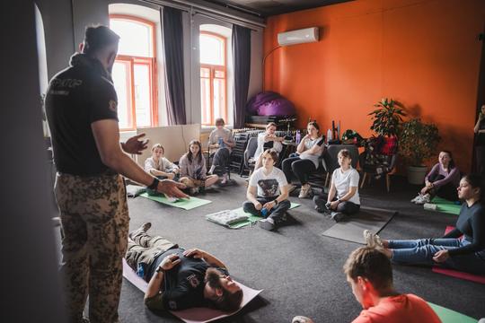 У Сумах Купина проводить тренінг з домедичної допомоги