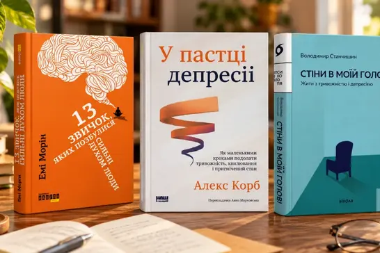 Книги, які допомагають пережити стрес: 7 видань для внутрішньої опори