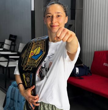 Переможниця Чемпіонату України з боксу