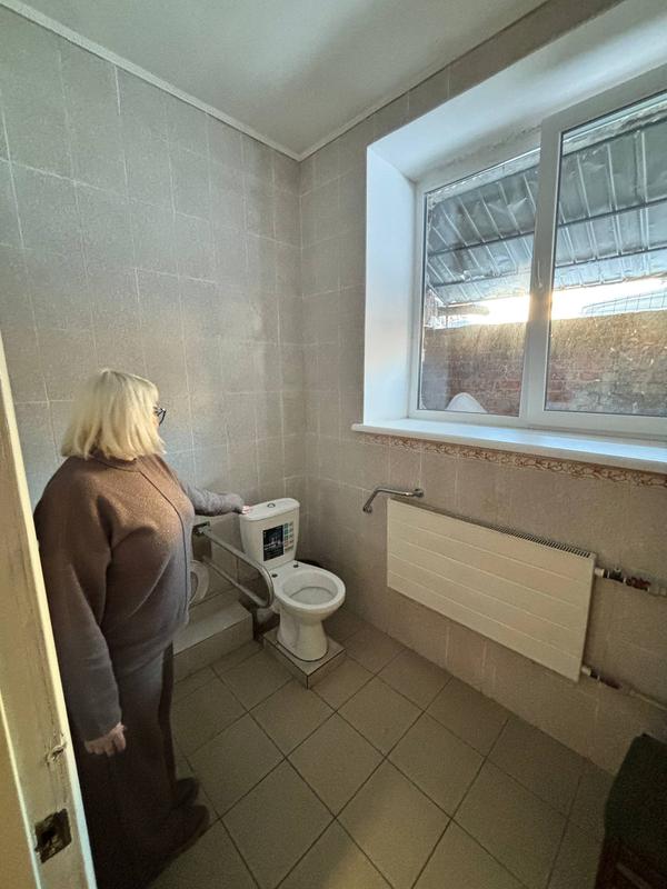 Туалет в інклюзивній бібліотеці