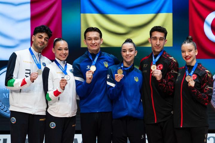 Анастасія Курашвілі й Станіслав Галайда на Кубку світу