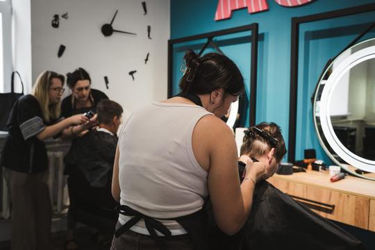 Практика в Aura Beauty School
