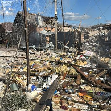 Руйнування внаслідок атаки КАБів по Сумах