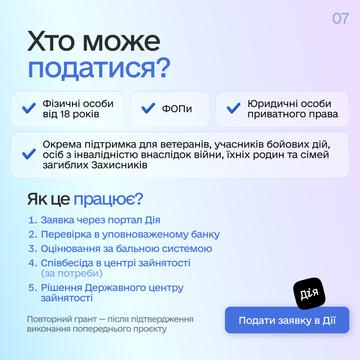 хто може податися на грант 