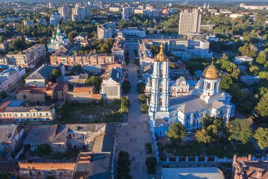 Skyline of Sumy (cropped)