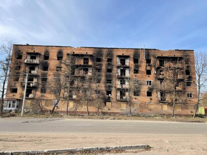 budynok u trostyantsі do vіdnovlennya Будинок у Тростянці після деокупації