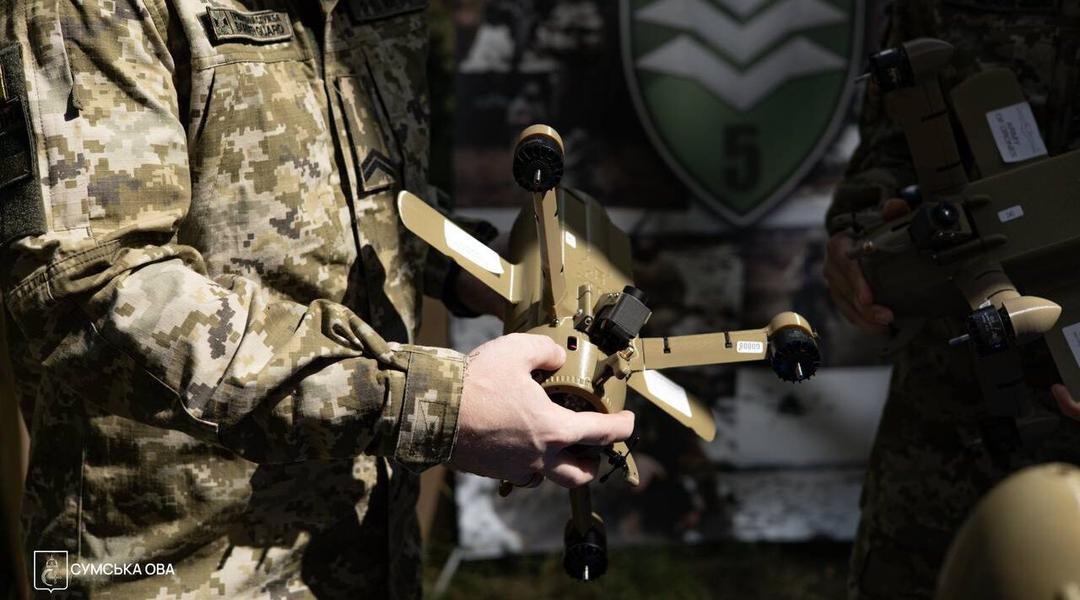 Дрон-перехоплювач для військових на Сумщині