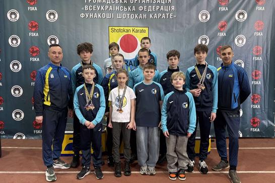 zmahannia z karate v cherkasakh komanda iz sum Команда каратистів із Сум