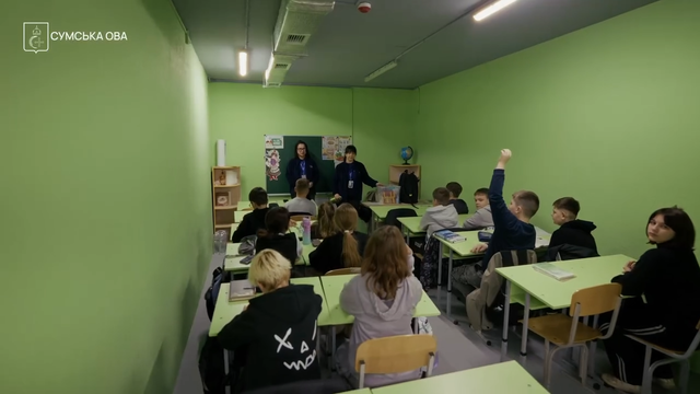Навчання в підземній школі