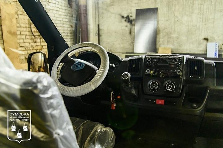 salon avtobusa в салоні автобуса для маломобільних людей в Сумах
