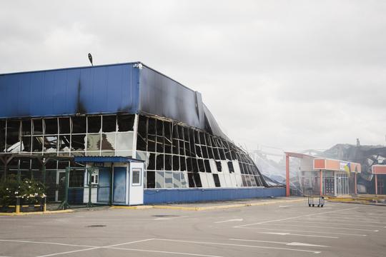 Вибиті вікна Епіцентр Суми