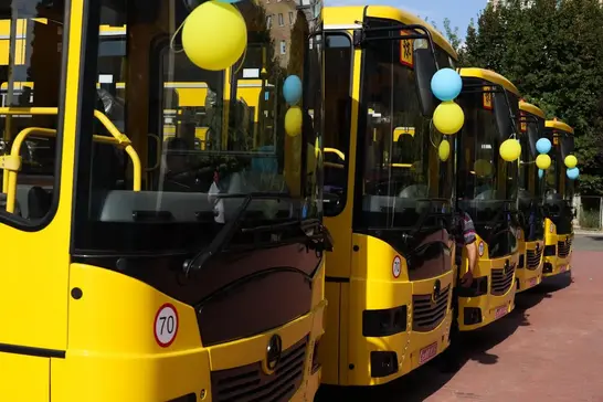 шкільні автобуси на Сумщині