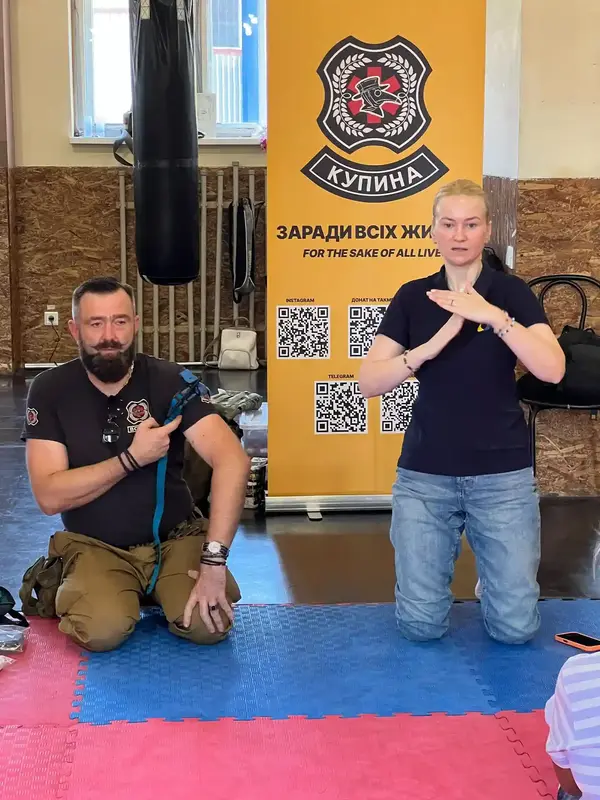 trening takmed тренінг з домедичної допомоги Суми