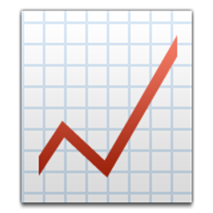 chart with upwards trend