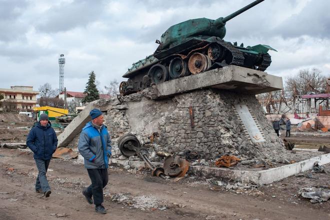 tank t 34 u trostyanytsi Танк Т-34 у Тростянці