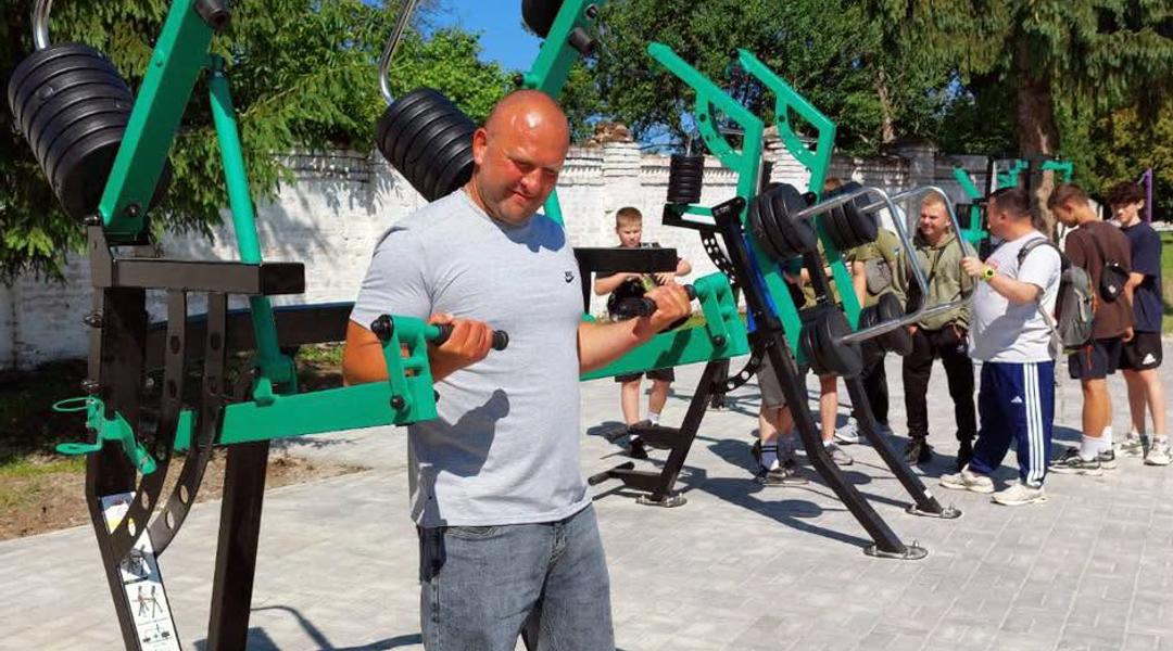 sport maydan krolevec sumshchina Спортивний майданчик у Кролевці