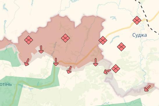 mapa sumshchyny na holovnu