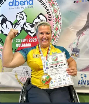 Катерина Лебедин з Сум на Чемпіонаті Світу