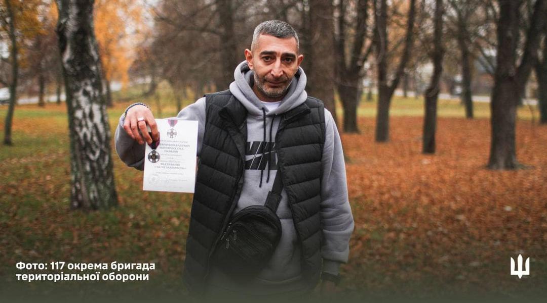 Роман Лебедев з Сумщини з відзнакою від Сирського