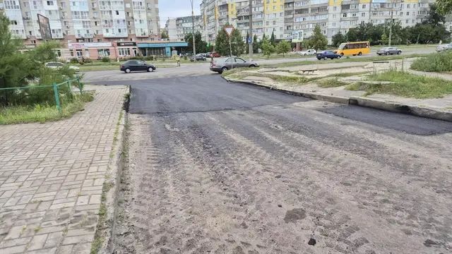 Зроблена дорога в Сумах